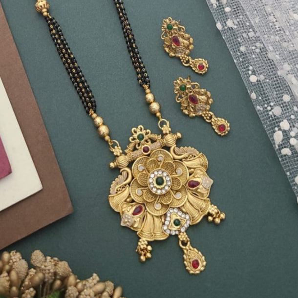 Long Mangalsutra Set LMS005