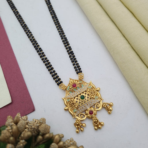 Mangalsutra With Double Chain | MSD023