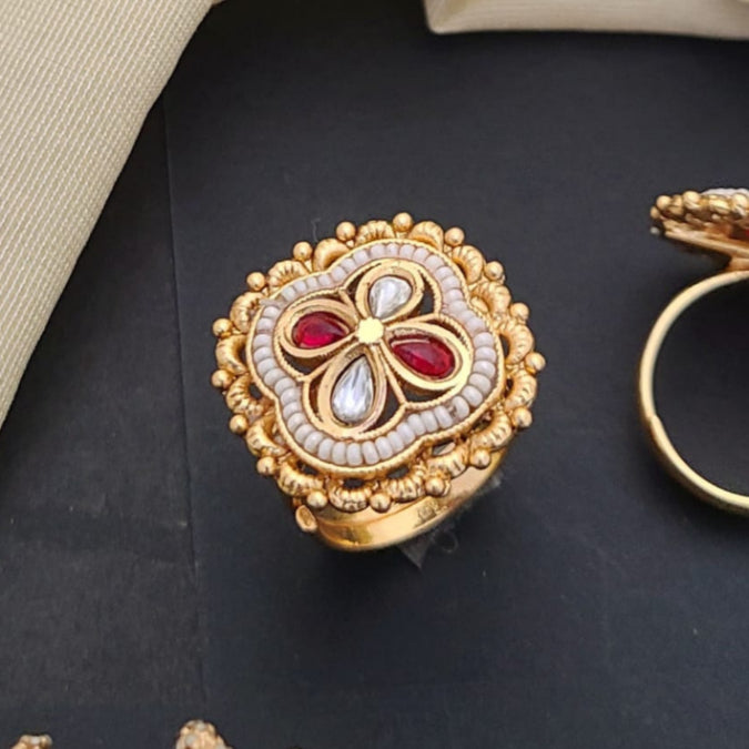 Adjustable Golden Rings GR005