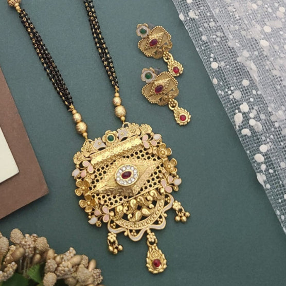 Long Mangalsutra Set LMS006