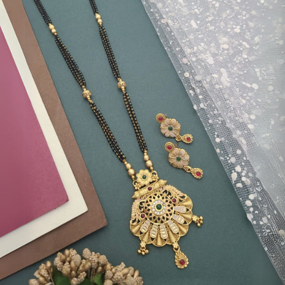 Long Mangalsutra Set LMS007