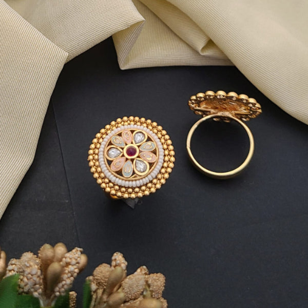 Adjustable Golden Rings GR007