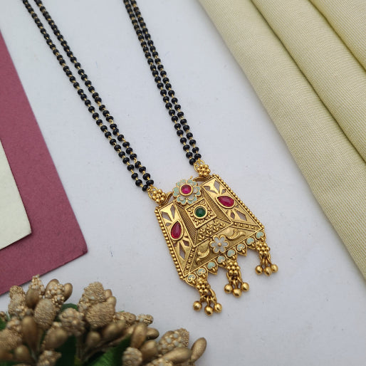 Mangalsutra With Double Chain | MSD025