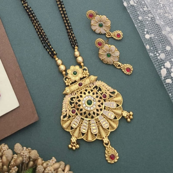 Long Mangalsutra Set LMS007