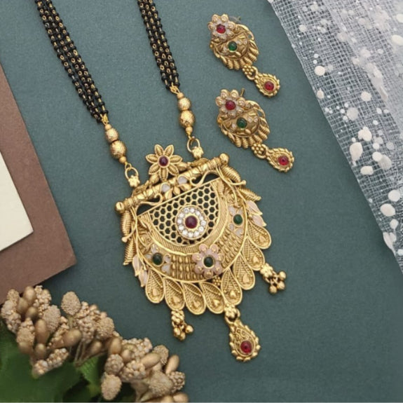 Long Mangalsutra Set LMS008