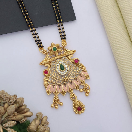 Mangalsutra With Double Chain | MSD008