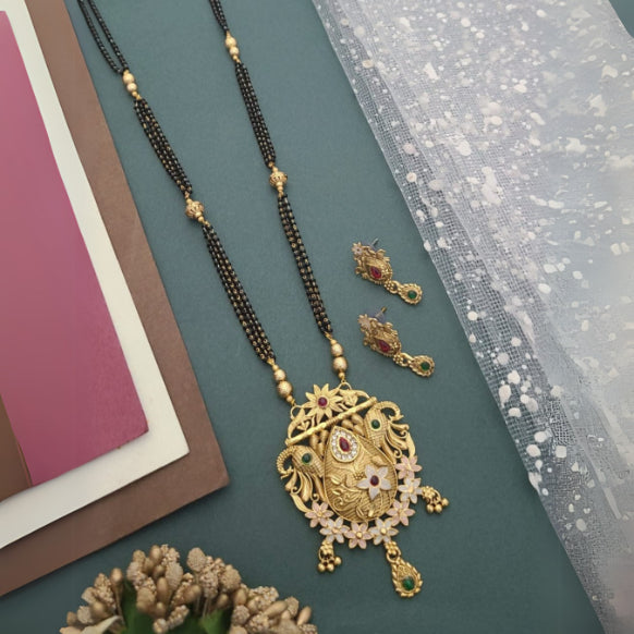 Long Mangalsutra Set LMS009