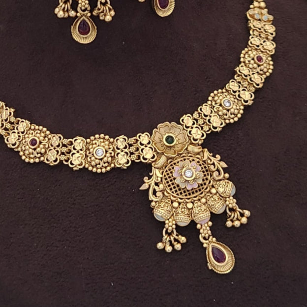 Necklace with Earrings NE006