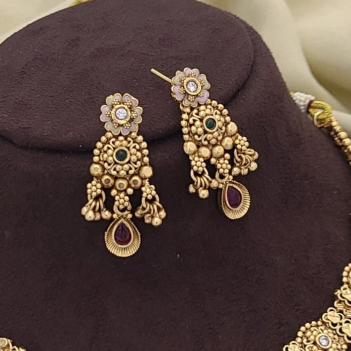 Necklace with Earrings NE006