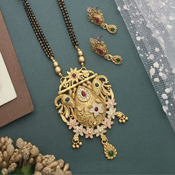 Long Mangalsutra Set LMS009