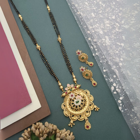 Long Mangalsutra Set LMS010