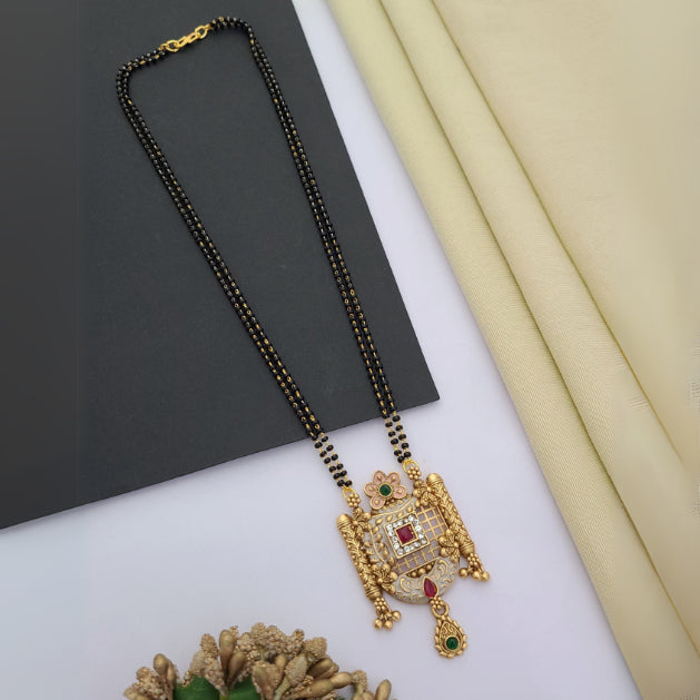 Mangalsutra With Double Chain | MSD010