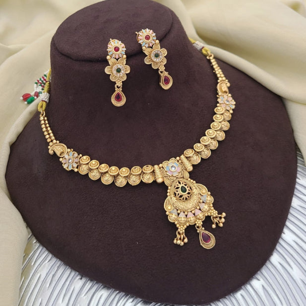 Necklace with Earrings NE001