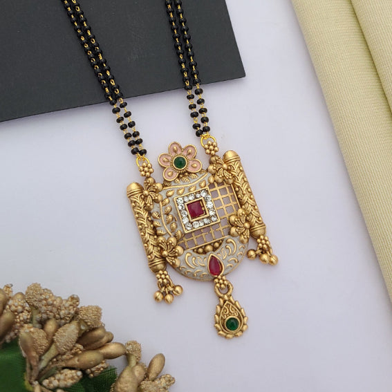 Mangalsutra With Double Chain | MSD010