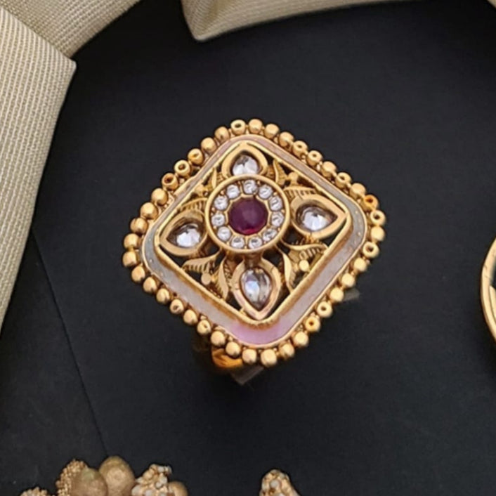Adjustable Golden Rings GR010