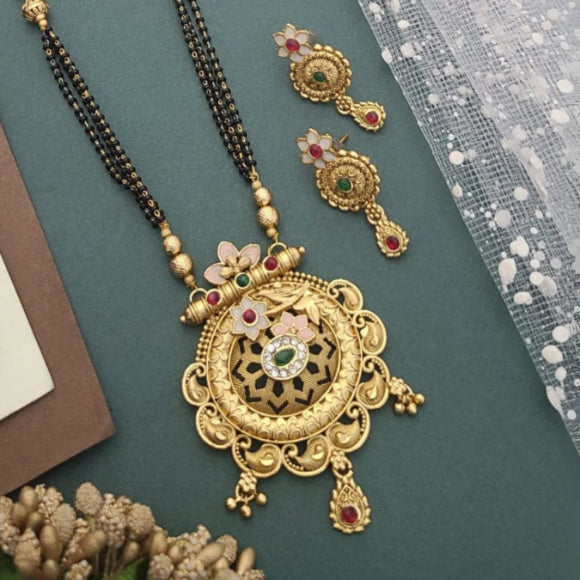 Long Mangalsutra Set LMS010