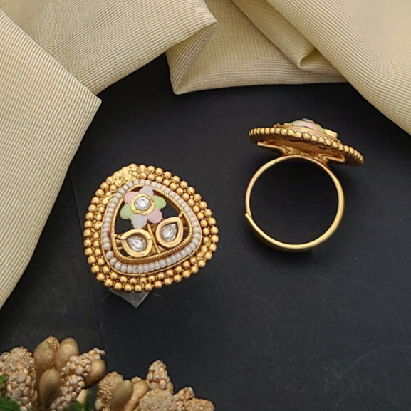 Adjustable Golden Rings GR011
