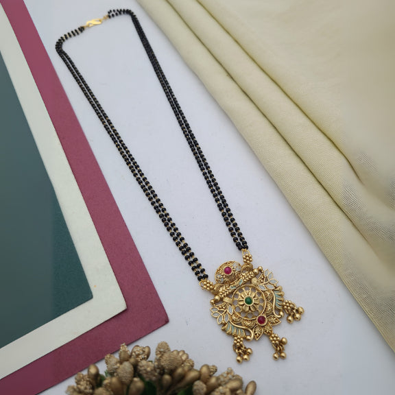 Mangalsutra With Double Chain | MSD029