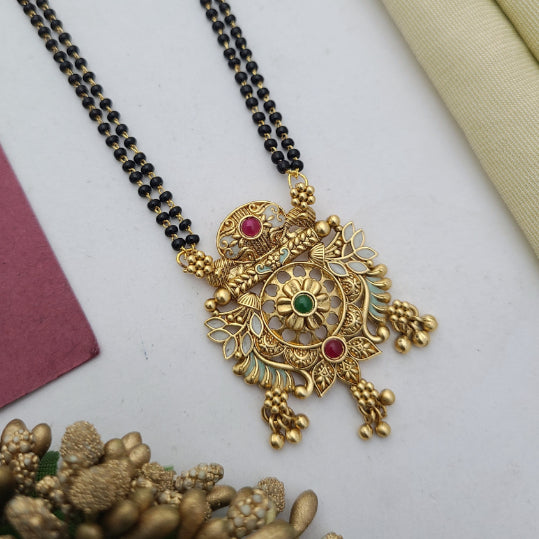 Mangalsutra With Double Chain | MSD029