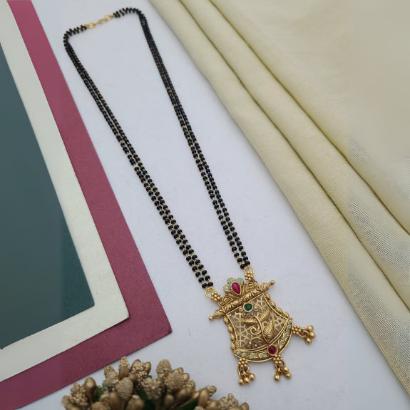 Mangalsutra With Double Chain | MSD030