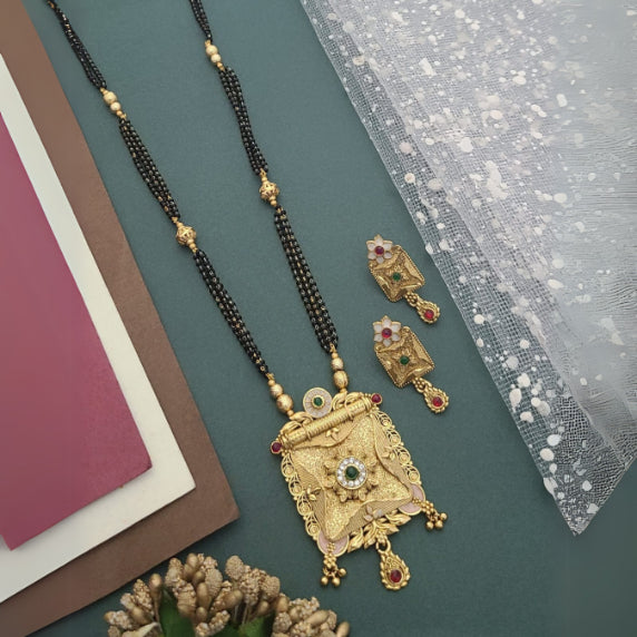 Long Mangalsutra Set LMS012