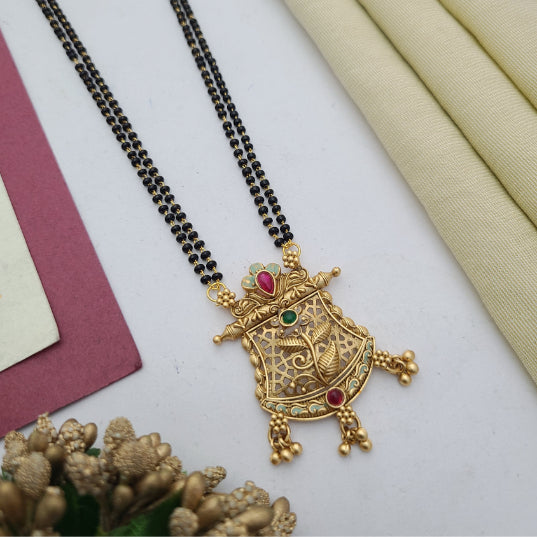 Mangalsutra With Double Chain | MSD030
