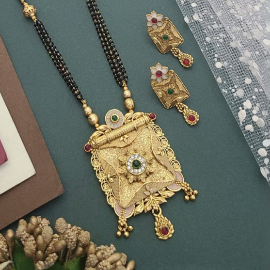 Long Mangalsutra Set LMS012