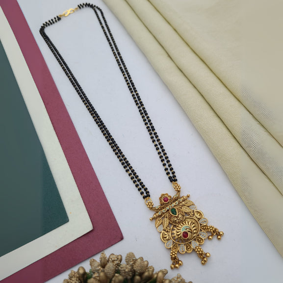 Mangalsutra With Double Chain | MSD031