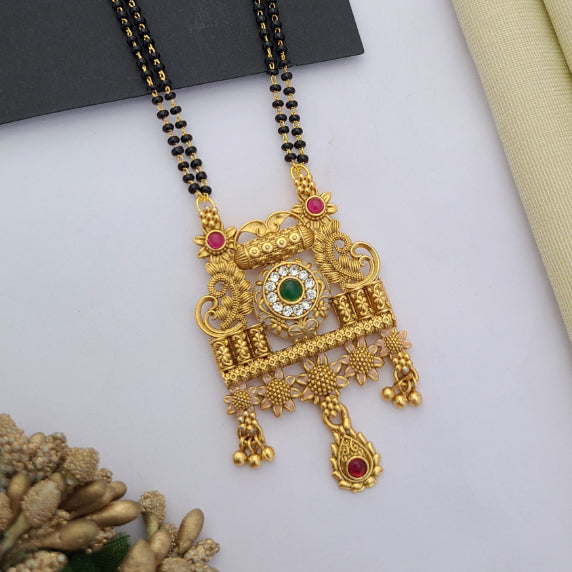 Mangalsutra With Double Chain | MSD013