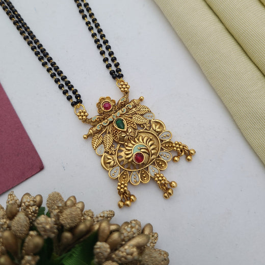Mangalsutra With Double Chain | MSD031