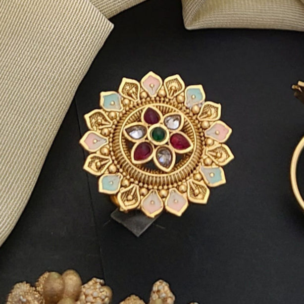 Adjustable Golden Rings GR013