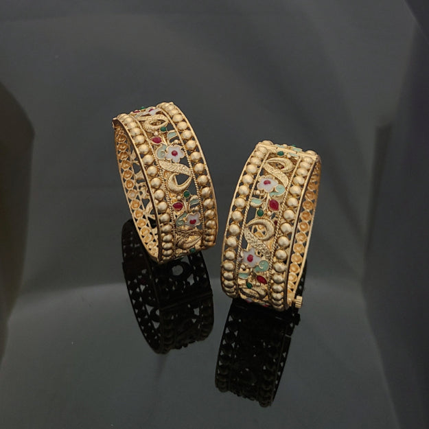 Gold Plated Patla Bangles A1010
