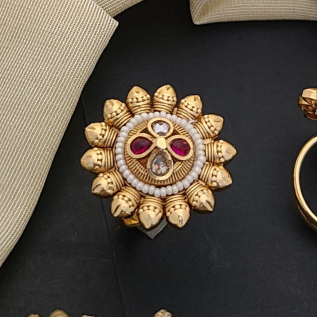 Adjustable Golden Rings GR014