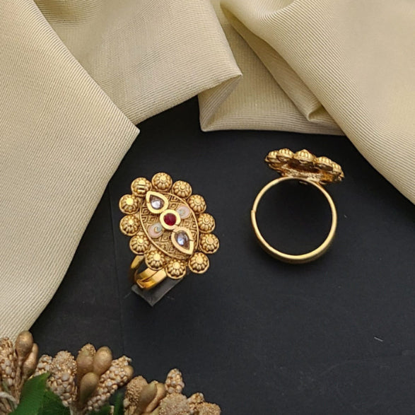 Adjustable Golden Rings GR015