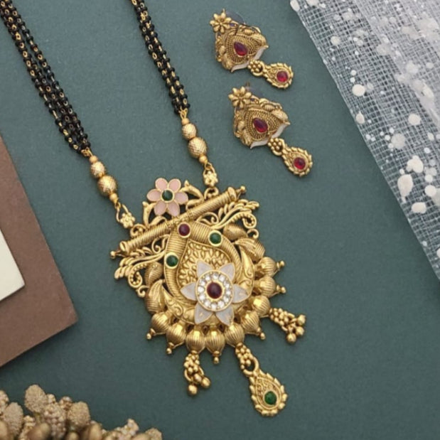 Long Mangalsutra Set LMS001