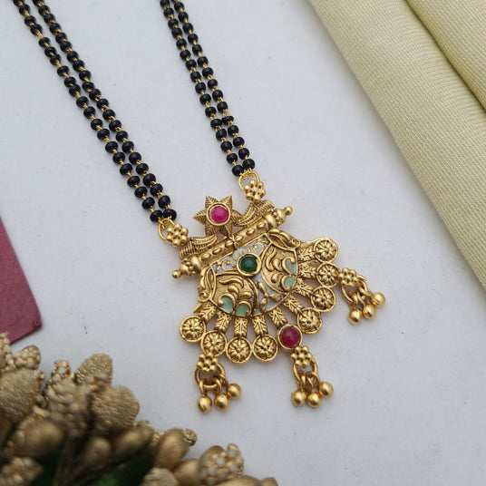 Mangalsutra With Double Chain | MSD019