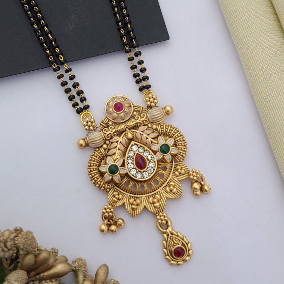 Mangalsutra With Double Chain | MSD001