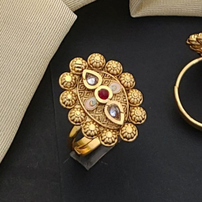 Adjustable Golden Rings GR015