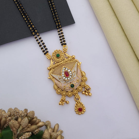 Mangalsutra With Double Chain | MSD015