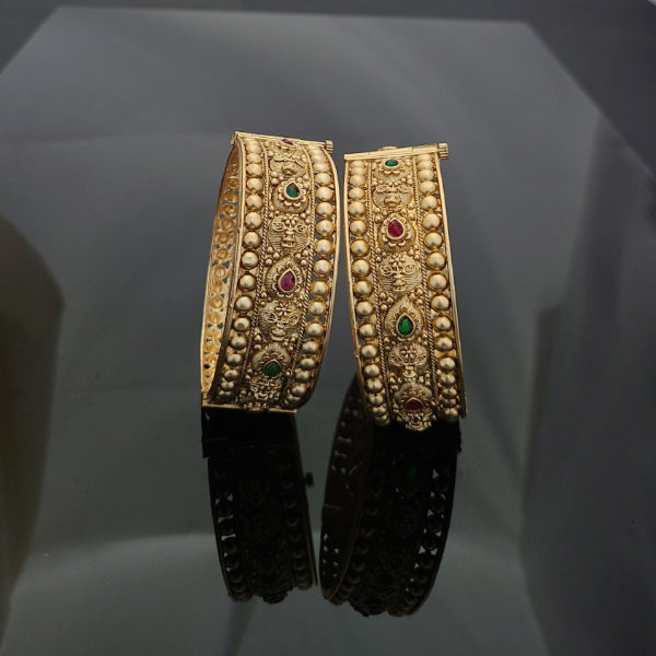 Gold Plated Patla Bangles A1011