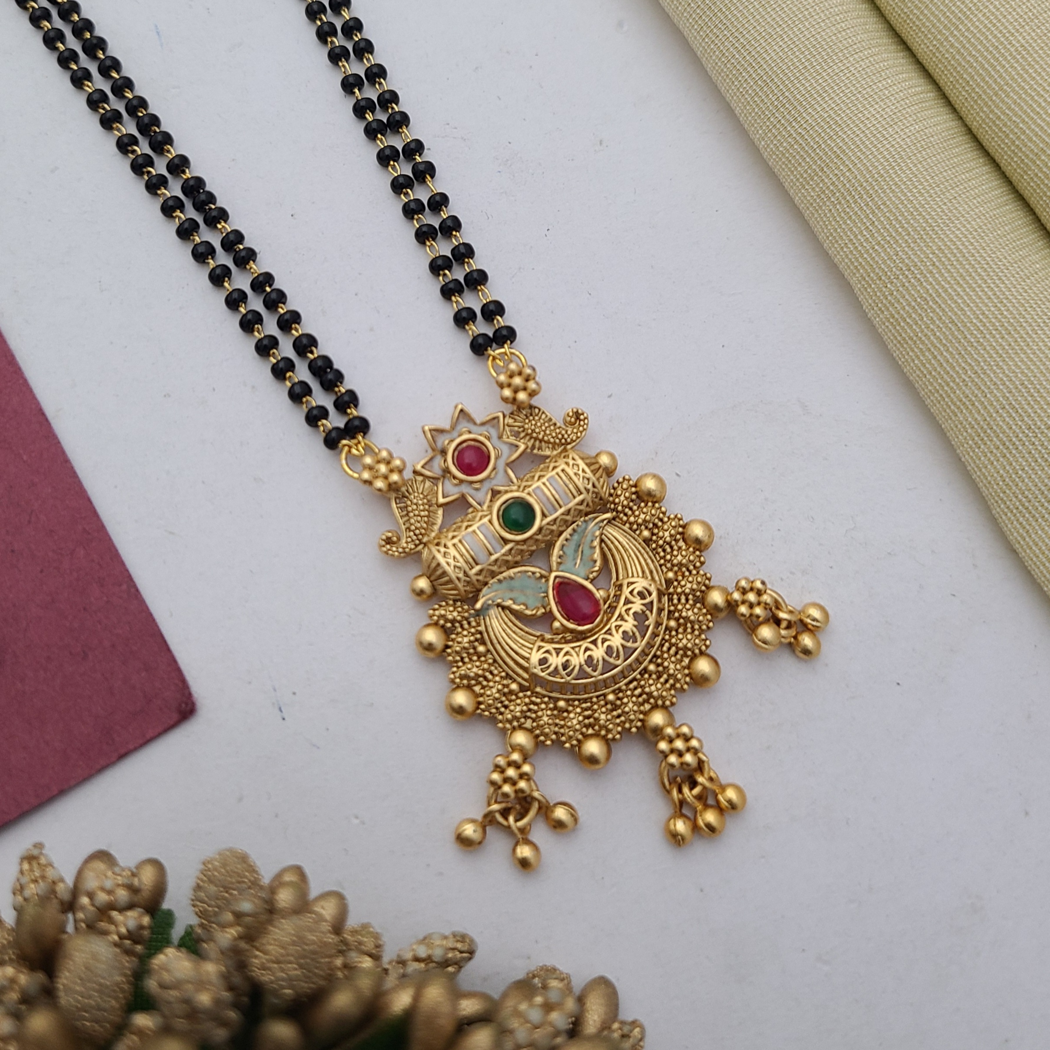 Mangalsutra With Double Chain | MSD034