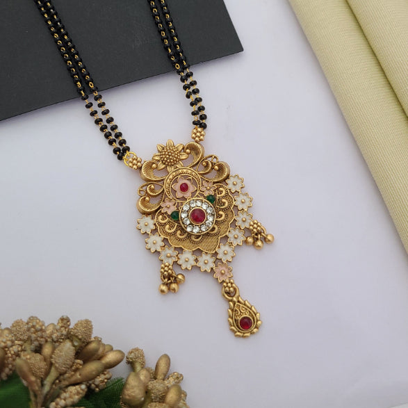 Mangalsutra With Double Chain | MSD016