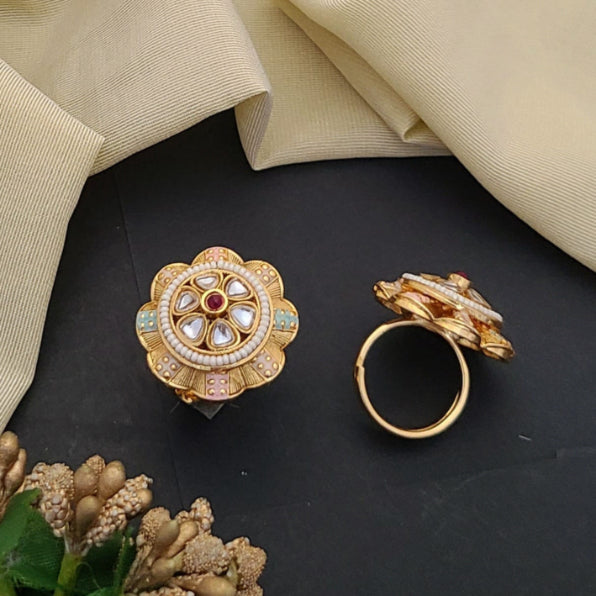 Adjustable Golden Rings GR017