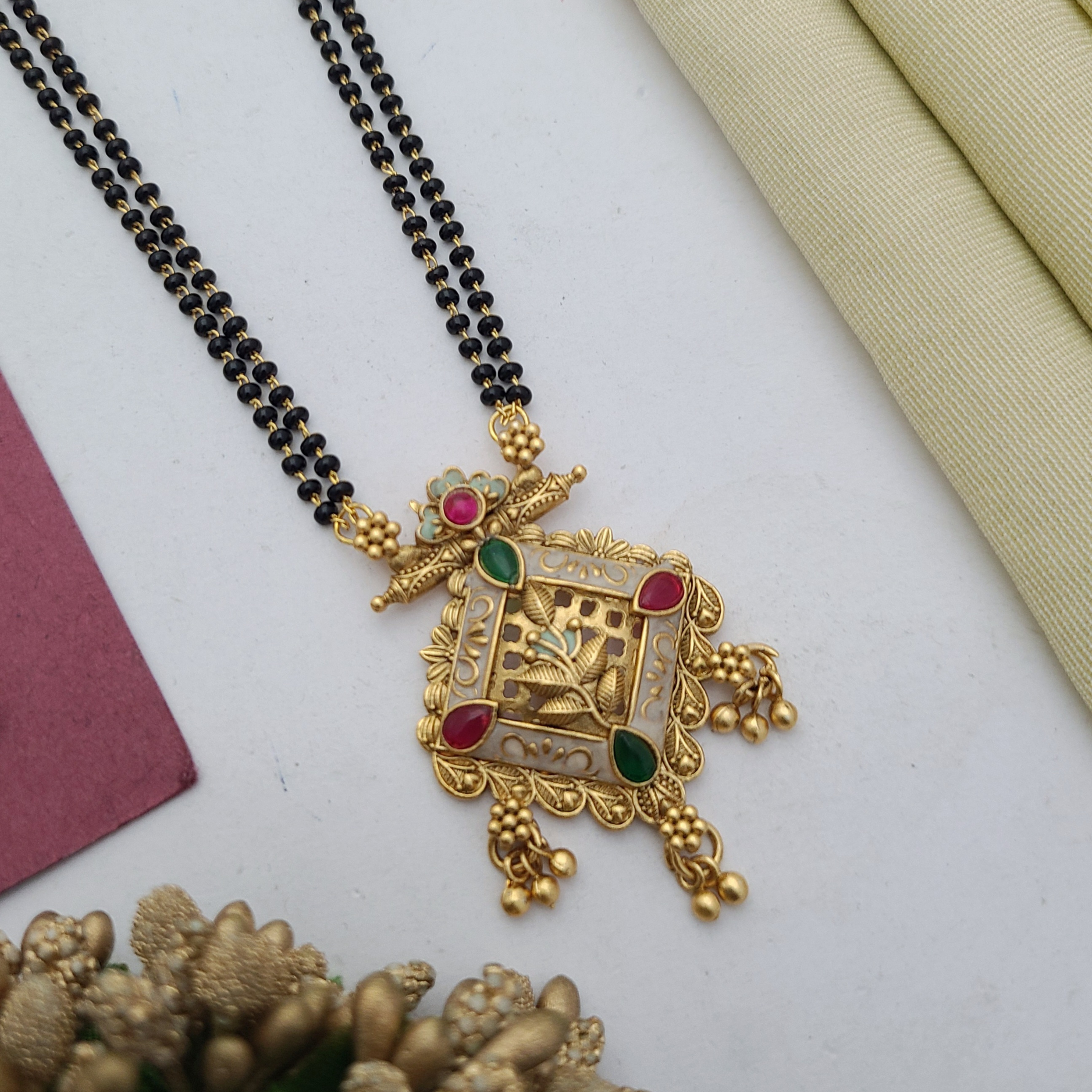 Mangalsutra With Double Chain | MSD035