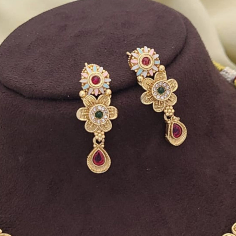 Necklace with Earrings NE001