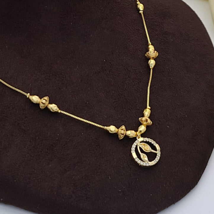 Gold Plated Necklace NL020 – RC Imitation Jewellery