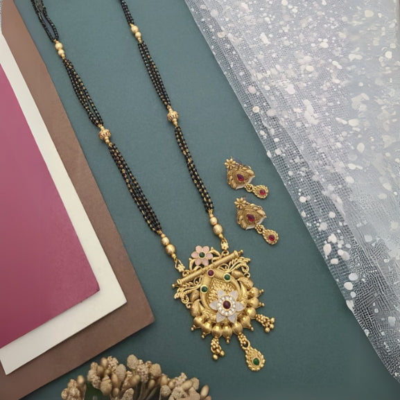 Long Mangalsutra Set LMS003