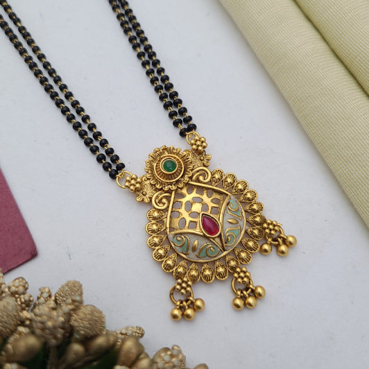 Mangalsutra With Double Chain | MSD021