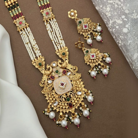 Long Necklace Set LNS035