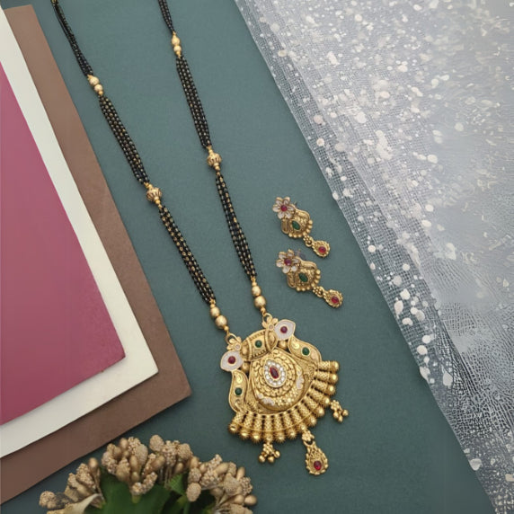 Long Mangalsutra Set LMS004